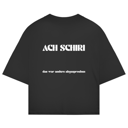 ACH SCHIRI - Oversize T-Shirt (Backprint)